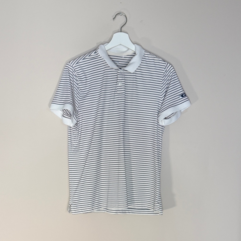 K2 Athletic Striped Polo Shirt - Sweat Wicking 95